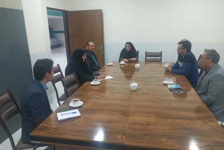 بازدید خانم دکتر براتی سرپرست جدید از مجتمع