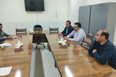 بازدید مدیر محترم تحصیلات تکمیلی دانشگاه از مجتمع